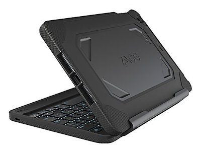 ZAGG Rugged Book Durable Case Hinged w/ Detachable Backlit Keyboard iPad Mini