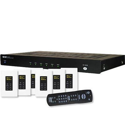 NuVo NV-E6GMS-DC Essentia 6-Source 6-Zone Stereo System