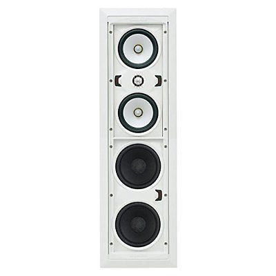 SpeakerCraft ASM71531 AIM Cinema Three In-Wall Speaker - Each (White)