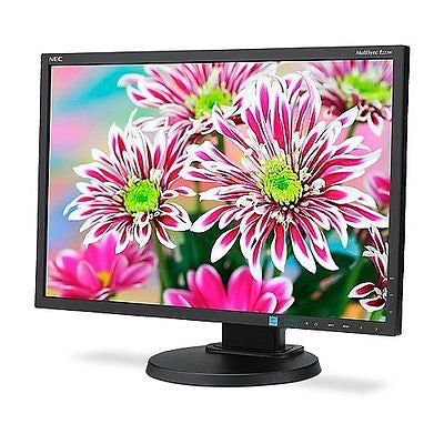 NEC E223W-BK, 22 LED Backlit Widescreen Desktop Monitor
