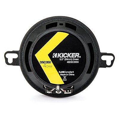 Kicker 43DSC3504 DS Series 3.5" 4-Ohm Coaxial Speaker