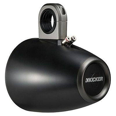 Kicker 43KMTES8B 8" Marine Speaker Enclosures - Pair (Black)