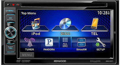 Kenwood DDX491HD In-dash DVD Receiver - 6.1" Touch Display