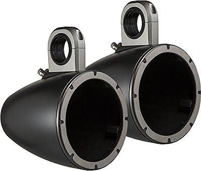 Kicker 12KMTES 6½” Empty Enclosure Pair-BLACK