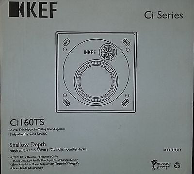 KEF Ci160TS In Wall Speaker