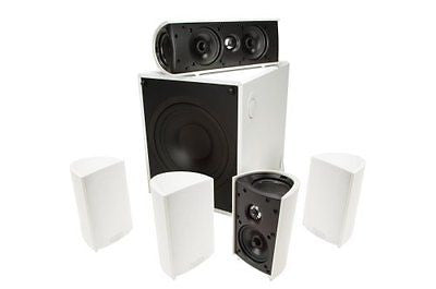 Definitive Technology ProCinema 600 120v Center Speaker (Set of Six, White)